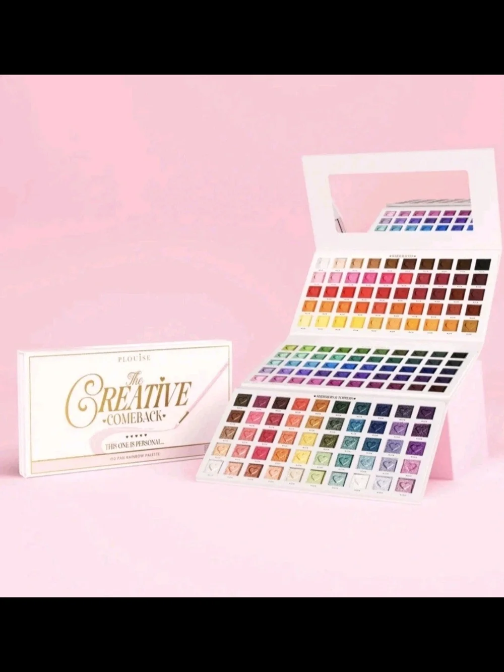 Teddy Cosmetic Set in Cream - PLOUSIE CAM BACK PALETTE EYESHADOW